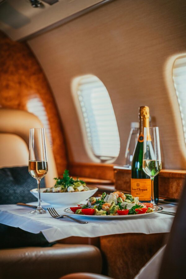 Experience the luxury of private air travel.